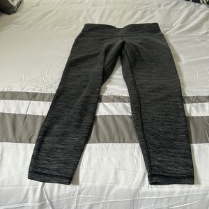 Athleta Polartec Leggings in Heather Gray
